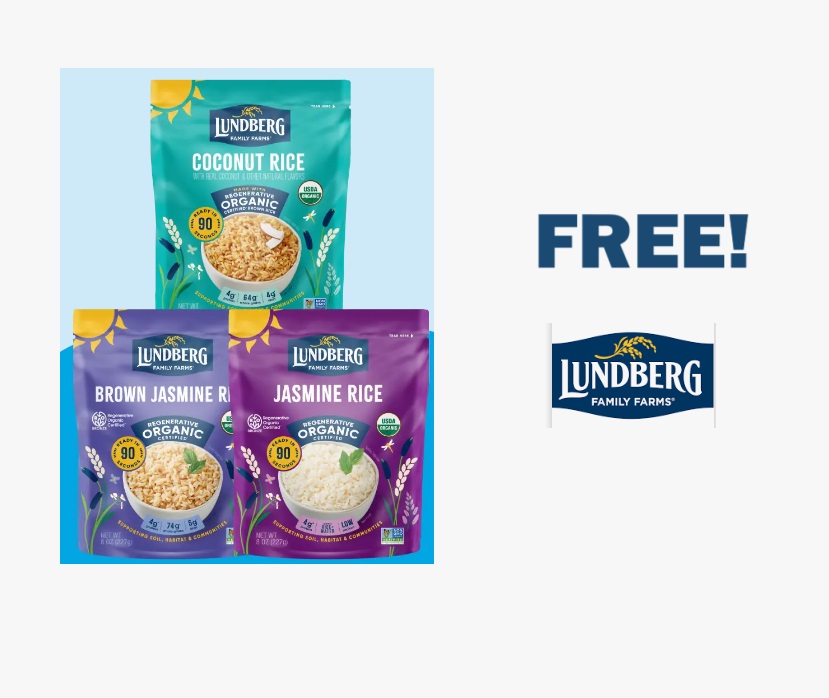 Image FREE Lundberg 90-Second Rice Pouch